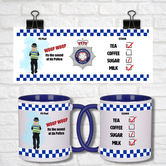 Sound of the Police | Personalised Funny Police Mug