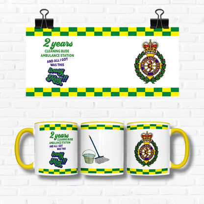 Lousy Mug | Personalised Funny NHS Paramedic Mug | British NHS