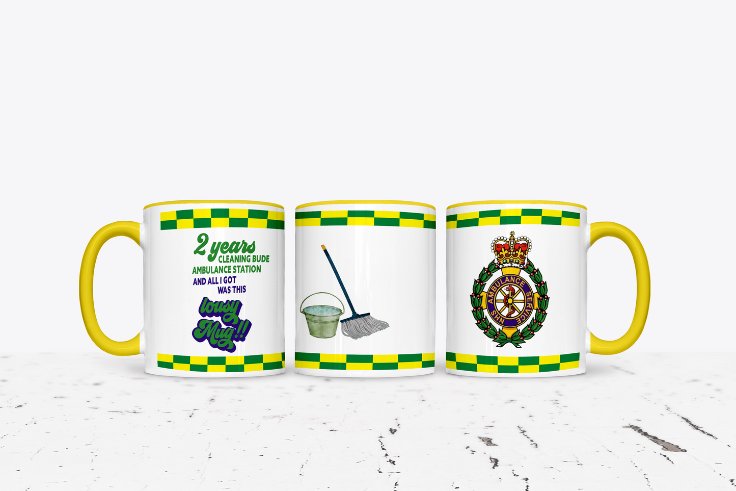 Lousy Mug | Personalised Funny NHS Paramedic Mug | British NHS