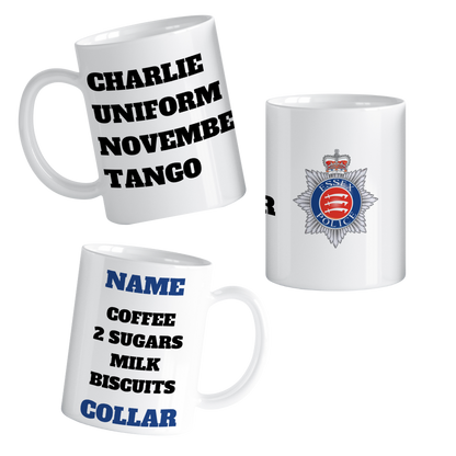 Phonetic Alphabet | Personalised Funny Police Mug