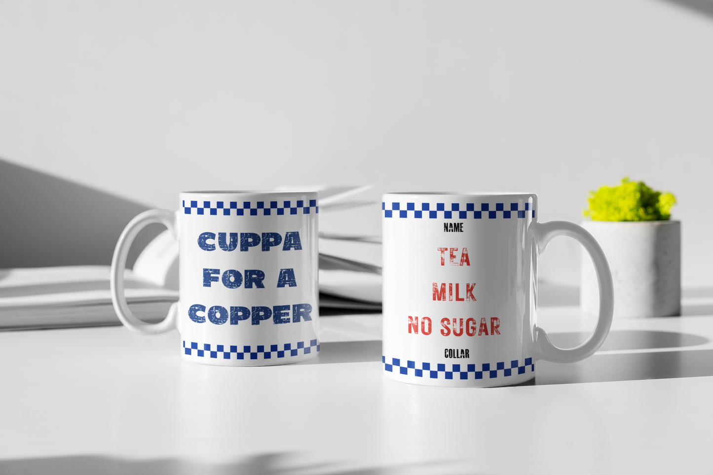 Cuppa for a Coppa | Personalised Funny Police Mug | British Police