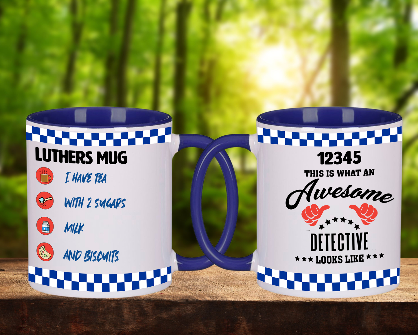 Awesome Police Officer | Personalised Funny Police Mug | British Police