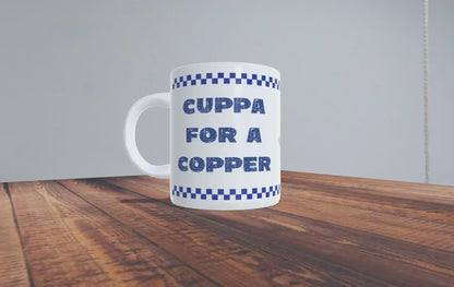 Cuppa for a Coppa | Personalised Funny Police Mug | British Police